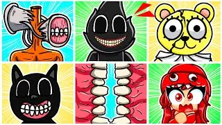 Roblox MONSTER ROOMS With FANGIRLS! (Trevor Henderson Creatures)