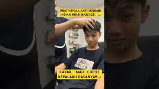 PIJAT ANTI MIGRAIN‼️🇮🇳🇮🇩 #india #indonesia #massage