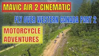 CINEMATIC DRONE FOOTAGE ADVENTURE MOTORCYCLE  Part 2