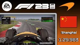 F1 23 China PS World Record & Setup (1:29.983)