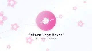 Sakura Logo Reveal / Videohive, After effects project files, Logo stings, Nature