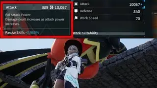 Bug tăng MAX ATK của thú cưỡi PAL trong Palworld (VÔ HẠN)
