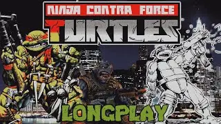 NINJA CONTRA FORCE TURTLES (NES,HACK) LONGPLAY