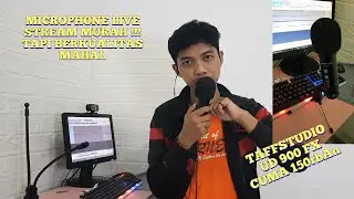 Microphone Condenser Terbaik dan Termurah | Microphone UD 900 FX Menggunakan USB mic untuk Youtuber