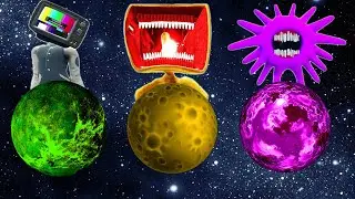МЫ НАШЛИ ПЛАНЕТА ТЕЛЕВИЗОРОГОЛОВЫЙ БОЛЬШАЯ СИРЕНА ЖЕЛЕЙНЫЙ РОТ SCP PLANET ONLINE HORROR GAME