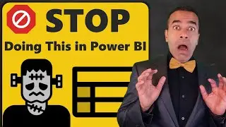 Avoid This Common Power BI Mistake ⚠️: Why Flat Tables are Bad 😈