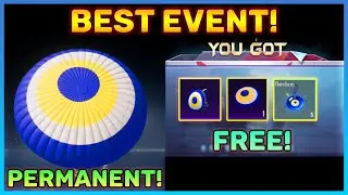 Get Guarantee Free Permanent Parachute In Pubg Mobile || Free Popularity And Bagpack || Vpn Trick