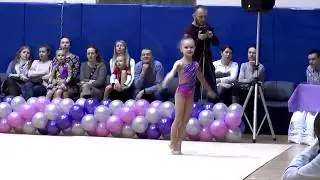 Третьякова Полина 2013 г.р., СК Indigo-Sport, художественная гимнастика