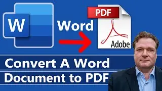 How to Convert a Microsoft Word Document to PDF