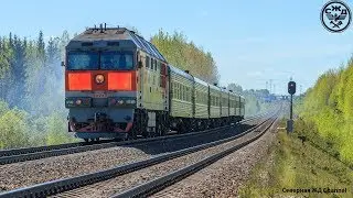 Движение поездов на перегоне Микунь - Чуб