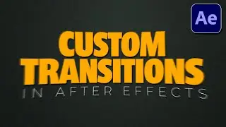 Master Unique Transitions With Adobe After Effects | Easy Tutorial!