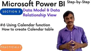 #28 Using Calendar DAX functions | Power BI Full Course | Power BI Tutorial for Beginners|Step-step