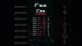 CSS Cursor
