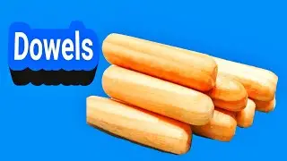 How to make a Dowels in different sizes.Instead of buying it