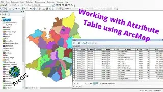 Working with Attribute Table using ArcMap in ArcGIS
