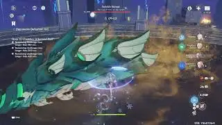 Shenhe Carry Wenut Abyss Genshin Impact 3.5