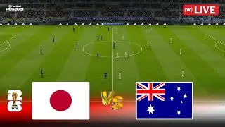 🔴PES 21 : JAPAN vs AUSTRALIA : LIVE | FIFA World Cup 2026 Qualifiers | Full Match | Game Simulation