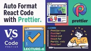 Auto Format React Code With Prettier | React Tutorial
