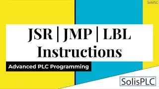 RSLogix Studio 5000 JSR JMP LBL Instruction | Navigating Routines PLC Programming Jump Control