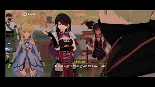Captain Beidou and Xinyan Cutscenes|Genshin Impact
