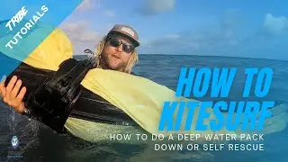 How to do a Self Rescue or Deep Water Pack down