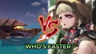 Who's faster Waverider or Sayu? | Genshin Impact