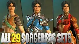 ALL 29 Diablo 4 Sorceress Transmog Armor Sets & How To Get Them