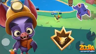 🦇Первобитный инстинкт на Генри, забираем событея и пин за 18 лигу в игре Zooba / ManGame Zooba !