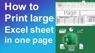 Print Large Excel Sheet on One Page 