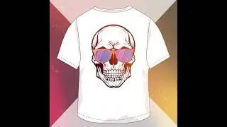 Spooky Skull T-shirt Design | Print on Demand T-shirt Business | Custom T-shirt Design
