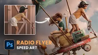 I Turned This Wagon into a FLYING MACHINE with Photoshop!