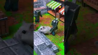 Homura Ham's Hamsters in the Minecraft Dungeons - Obsidian Pinnacle