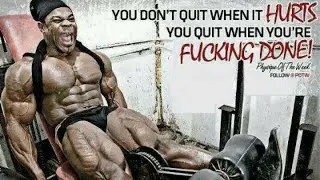 Bodybuilding Motivation - Never Quit