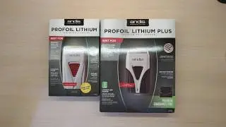Andis ProFoil Lithium plus TS-2 - распаковка и сравнение с Andis TS-1