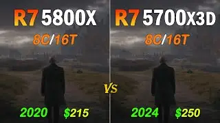 AMD Ryzen 7 5700X3D vs Ryzen 7 5800X - Wich is better for Gaming?