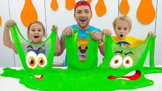 Chris bermain dengan teman - Petualangan anak-anak yang lucu dan permainan luar ruangan!