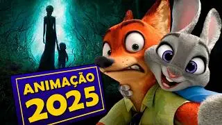 8 FILMES DE ANIMAÇÃO MAIS ESPERADOS DE 2025