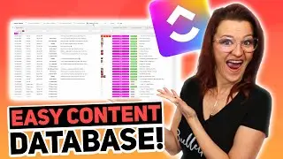 Build an Airtable like content database in ClickUp