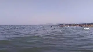 Пляжи п. Манас, июль 2018 | Каспийское море, лучшие пляжи Дагестана