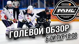 Обзор матчей 6 тура Медийная Хоккейная Лига  | Хоккей | Медийной Хоккейной Лиги