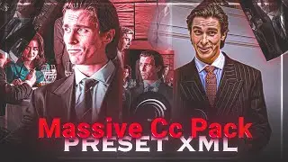 Massive Cc Pack 💀👀| Xml Preset | Alight Motion | Cc Pack By Fultan Black
