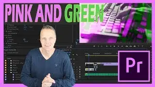 Pink Green Colors in Premiere Pro