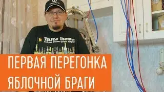 Первая перегонка яблочной браги на самогонном аппарате Эксперт
