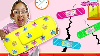 Maria Clara MC Divertida and the Funny Story of Giant Bandages