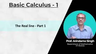 1.The Real line - Part 1