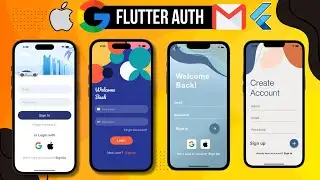 FULL Flutter Firebase Auth Course • SignUp / SignIn / Google Sign In / Apple Sign In