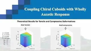 Coupling Chiral Cuboids with Wholly Auxetic Response Movie 3