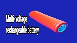 Battery with multiple outputs . Different voltages for many uses