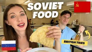 SOVIET FAST FOOD YOU MUST TRY! Old cafes in Moscow 🇷🇺