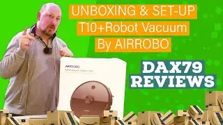 Unboxing & Setting Up a AIRROBO T10+ Robot | Dax79 Reviews
